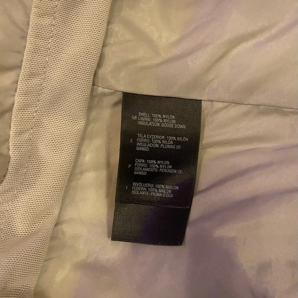 Women's North face 600 series White Hooded Ski Puffer goose down Jacket - Picture 9 of 13